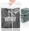 PUREVACY Clear Reclosable Bags 12x12, Pack of 50 Plastic Baggies for Jewelry with Handles, Polyethylene 3 Mil Plastic Zip Bags, Waterproof Clear Zippe