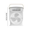 Air Conditioner Fan 5-Hole Spray Air Cooing Mini Personal Fan