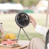 Outdoor Portable USB Timing Tripod Fan 10000mAh Battery Long Life Camping Light Camping Fan
